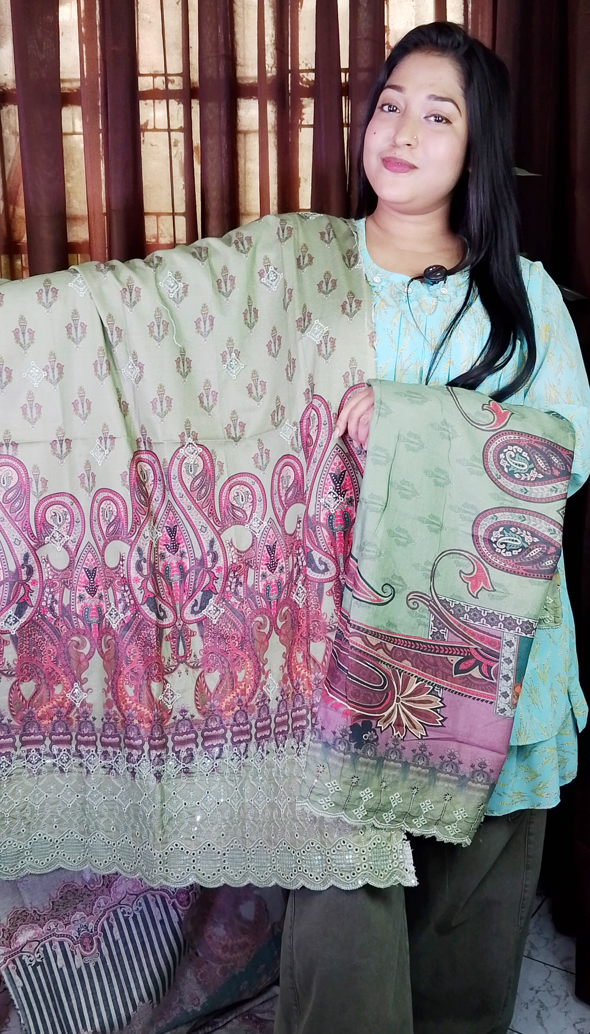 প্রিমিয়াম কটন থ্রি পিস সেট