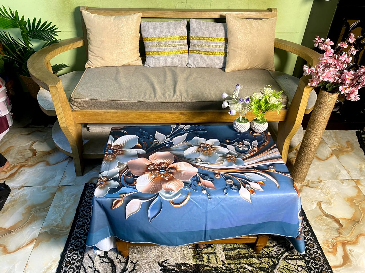3D T Table Cover