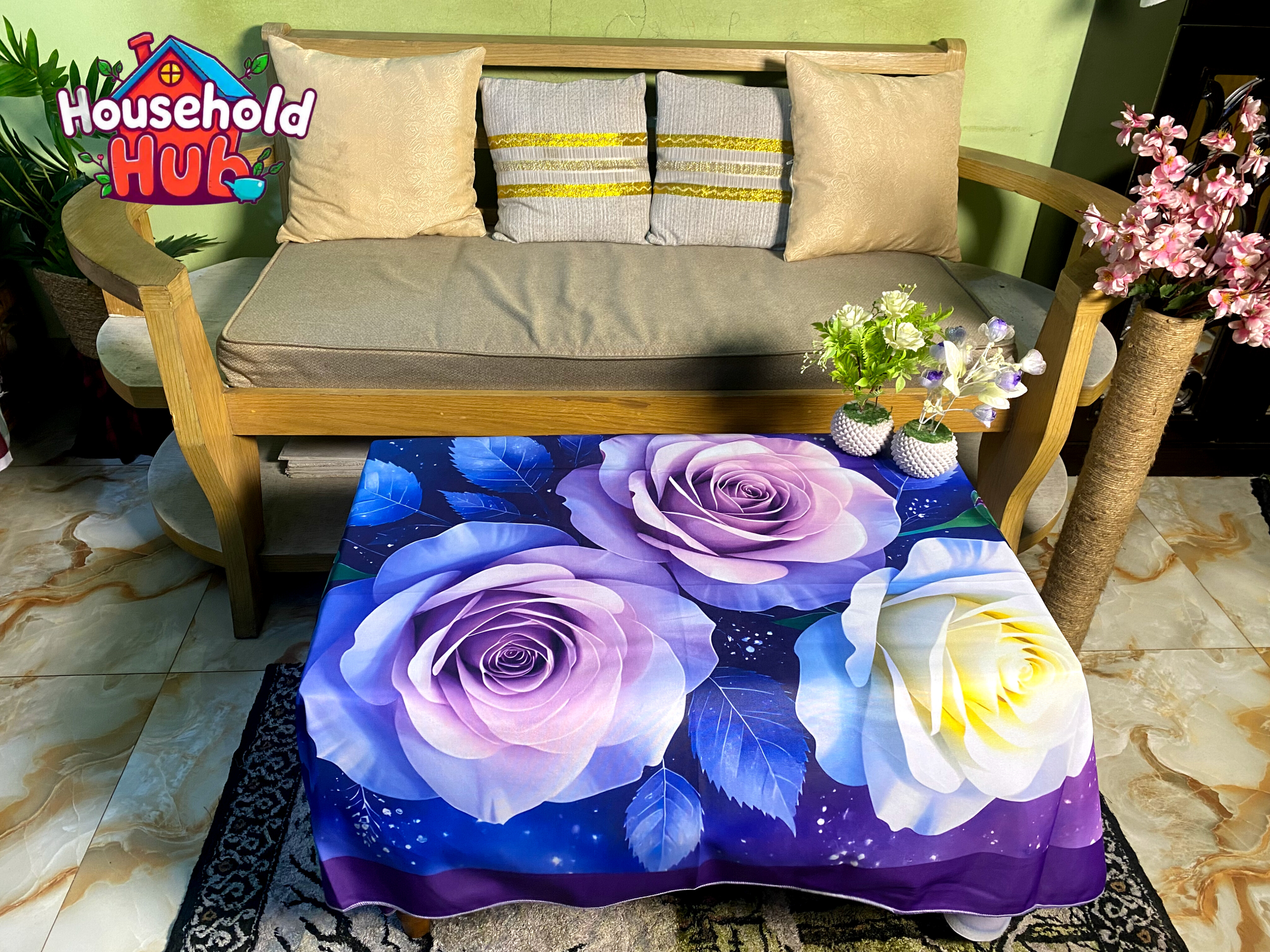 3D T Table Cover