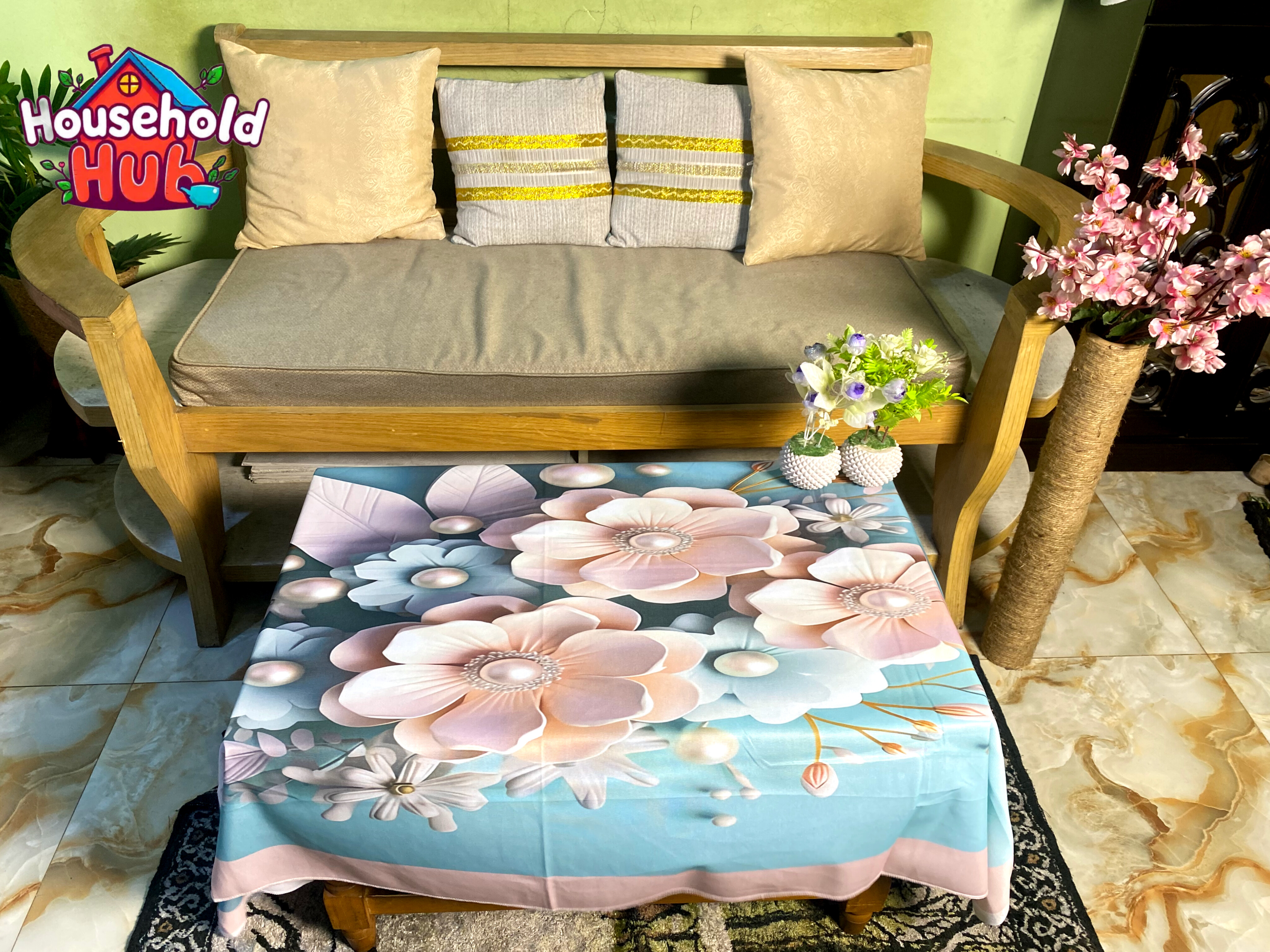 3D T Table Cover