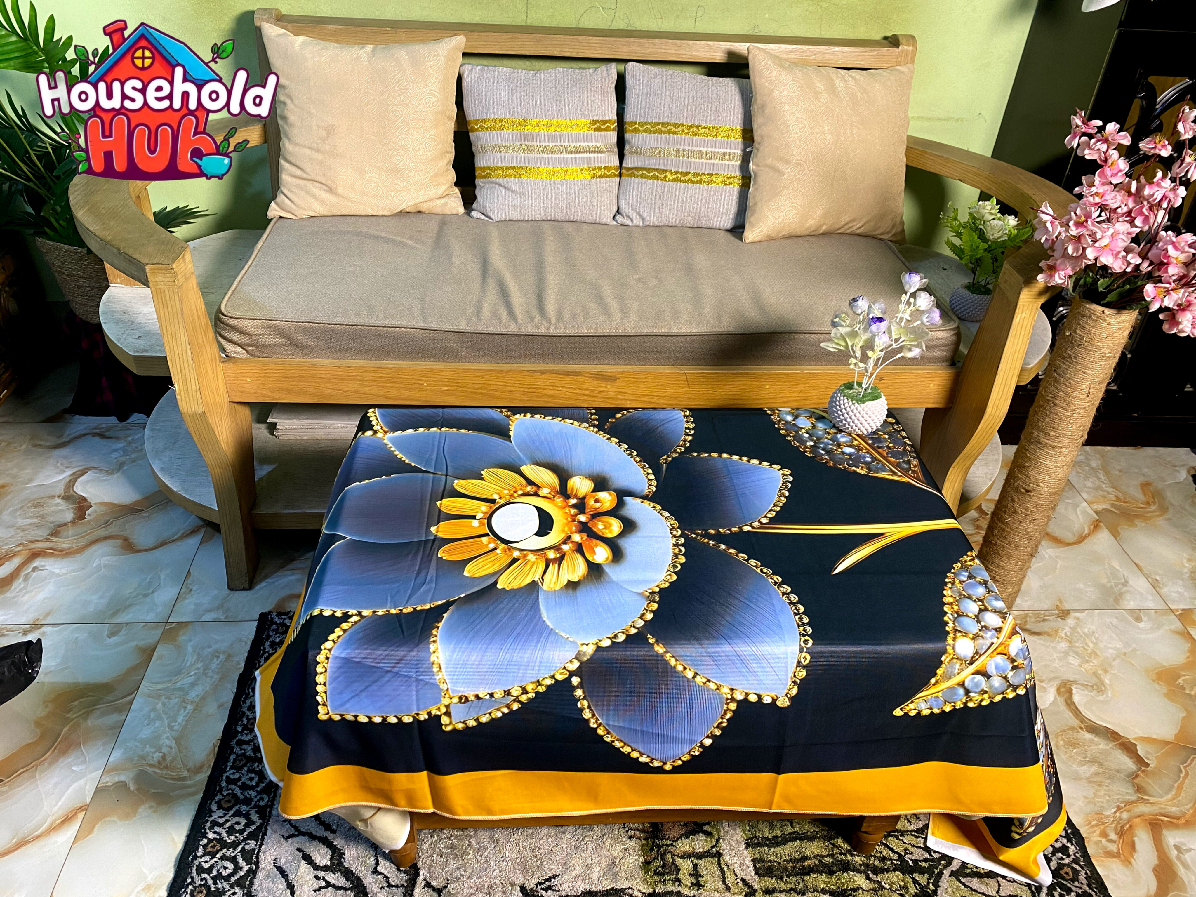 3D T Table Cover